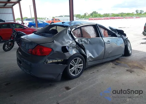 2010 Infiniti G37X из США, поврежденный, VIN JN1CV6AR5AM453378